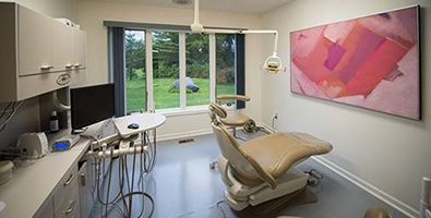 Dental exam room