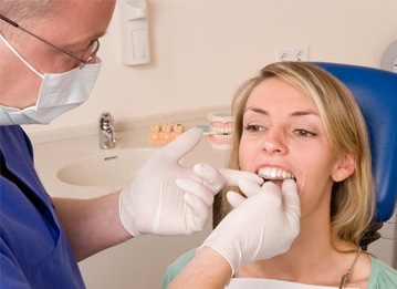 woman at Invisalign appointment